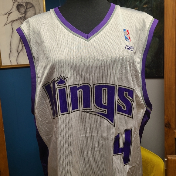 KINGS #4 WEBER Reebok Jersey Size L - Picture 4 of 8
